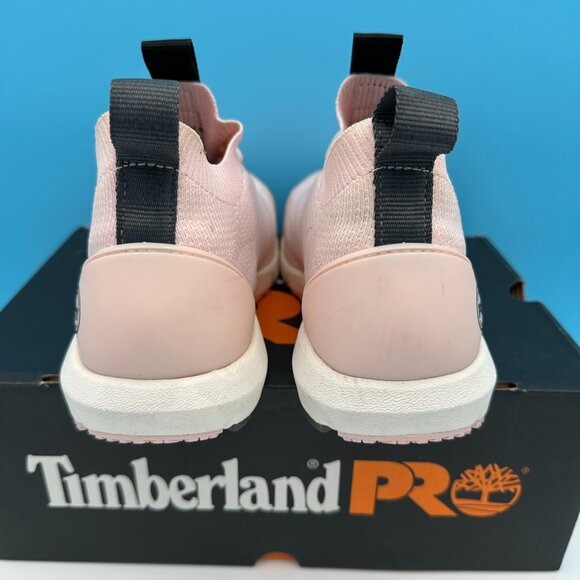 Timberland Pro Women's Day One Knit‎ Composite Safety Toe Shoe, Size 7.5, Pink - Picture 7 of 15